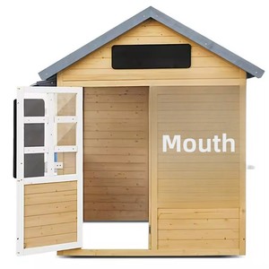 <span class=keywords><strong>Cabane</strong></span> de jeu en <span class=keywords><strong>bois</strong></span> pour enfants, jouet de <span class=keywords><strong>plein</strong></span> <span class=keywords><strong>air</strong></span> pour le sable, idéale pour l'escalade en cour, pour les 4-6 ans - Product Image 5