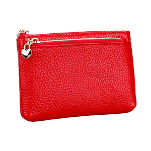 Portefeuille en <span class=keywords><strong>cuir</strong></span> véritable multicolore unisexe, <span class=keywords><strong>porte</strong></span>-cartes fin, <span class=keywords><strong>porte</strong></span>-<span class=keywords><strong>monnaie</strong></span> durable pour un usage quotidien, portefeuille en <span class=keywords><strong>cuir</strong></span> véritable - Product Image 3