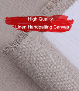 Cuộn vải <span class=keywords><strong>canvas</strong></span> in thân thiện với môi trường, chất liệu cotton linen, 587gsm, 100% linen, cuộn vải <span class=keywords><strong>canvas</strong></span> chuyên nghiệp, nhà cung cấp cuộn vải <span class=keywords><strong>canvas</strong></span> chuyên nghiệp - Product Image 2