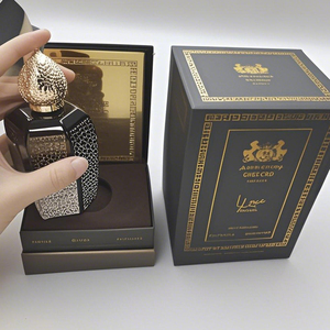 Nhà Máy Giá Gói Mỹ Phẩm Hộp Cứng Nhắc Biểu Tượng Tùy Chỉnh Cơ Sở Và Nắp Nước Hoa Sang Trọng Hộp Cho Chai Nước Hoa - Product Image 1