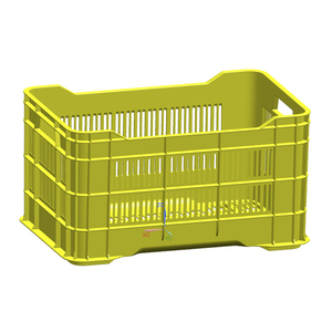 Taizhou huangyan khuôn <span class=keywords><strong>Maker</strong></span> 400x300x230 mét Thùng nhựa hộp trái cây lưu trữ rau Crate máy ép phun - Product Image 4