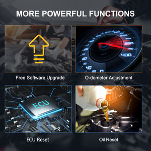 HUMZOR ND566 OBDII 스캐너 진단 스캐너 5.0 10.1in 화면 와이드 응용 프로그램 대형 듀티 트럭을위한 전체 시스템 WIFI - Product Image 5