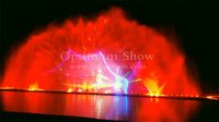 Optimum Show : Éclairage de spectacle de fontaines et film sur écran d'eau pour lago Dal de Srinagar, Inde, destiné aux parcs, piscines et lacs, en tant que cas d'étude d'un projet réussi.