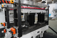 Machine à percer le bois horizontale à trois têtes JIYU Z3L avec 63 tiges, moteur 4,5 kW, profondeur de perçage maximale de 60 mm