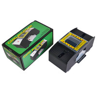 Jeu de cartes professionnel perfectionnées pour Poker, dispositif automatique de cartes, en plastique, 2 pont, 1 pièce