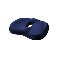 Coussin de chaise de bureau étudiant respirant mousse à mémoire de forme avec hémorroïdes du cul artefact sédentaire oreillers lombaires confortables coussin de siège