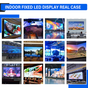 3 años de garantía interior P1.86 P2 P2.5 pantalla Led estudio Interior transmisión en vivo Video pared publicidad gabinete de aluminio GOB - Product Image 2