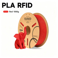 Filamen ELEGOO PLA RFID 1.75mm Smart PLA Bahan Printer 3D untuk Proyek Pembuat Model DIY Pasokan Grosir