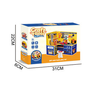 Nouveau produit : Jeu de puzzles éducatifs 3D, 41 pièces, atelier d'ingénierie de simulation, maison de jeu DIY pour les enfants de 3 ans - Product Image 4