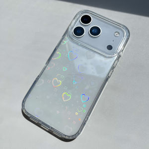 Chống Sốc Bóng Mềm Dễ Thương Trái Tim Tùy Chỉnh Điện Thoại Di Động Trường Hợp Đối Với iPhone 17 Không Khí 16 Cộng Với 15 Pro Max Tùy Chỉnh Của Riêng Bạn Hộp S26 Trường Hợp - Product Image 1