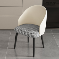 Chaises de salle à manger de luxe modernes, en cuir nordique, pour intérieur et extérieur, vente en gros, mobilier de bureau, mobilier de salle à manger de restaurant