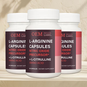 Capsules de L-Arginine Premium OEM/ODM Précurseur d'Oxyde Nitrique Supplément d'Acides Aminés 60 Capsules - Product Image 5