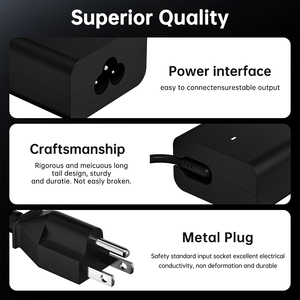 USB-C 65W caricabatterie per Computer Desktop per Computer portatile adattatore di alimentazione per Dell Chromebook <span class=keywords><strong>Asus</strong></span> Lenovo HP portatile MacBook - Product Image 3