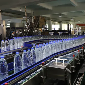 Máquina automática de llenado de botellas de agua potable mineral líquido llave en mano máquina de llenado de agua