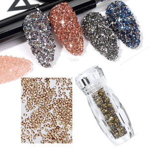 Microdiamantes de cristal de 15 colores, diamantes mezclados, Pixie, para decoraciones Nail Art - Product Image 1
