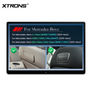 Monitor de Reposacabezas XTRONS de 14 Pulgadas para Asiento Trasero de Auto, Qualcomm 662, Android 13, 4+64GB, Pantalla Táctil 1920x1200, 4G HD y Entrada RCA para Benz - Product Image 6