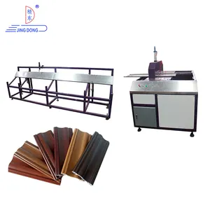 Pvc Wpc Wood Plastic Composite Panel Production Line Pvc Wpc Decking Profile Extruder Decoration Wall Panel Machine