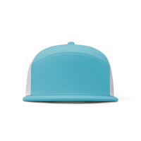 Casquette de baseball à 6 panneaux, casquette snapback de golf, étanche à 5 niveaux, flottante, étiquette personnalisable lavable, logo personnalisé, par le fabricant ML