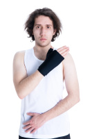 Compresse de glace chaude et froide pour le pouce et le poignet, réutilisable pour les blessures, le syndrome du canal carpien, l'arthrite, la tendinite