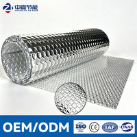 Feuille d'isolation en aluminium argenté double face, 48 pouces de large, R3.8, résistante au feu, écologique, usage industriel