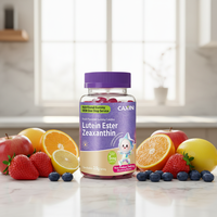 Luteïne Ester Zeaxanthine Fruit-geïnfuseerde Gummies Snoep OEM ODM Witte Etiket Oogverzorging Natuurlijke Fruit Smaak Aangepast Logo Op Maat