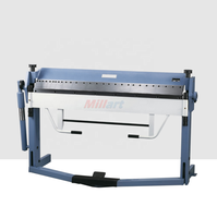 Machine à plier manuelle pour boîtes, plieuse de tôle, machine à plier PBB1520/1.5