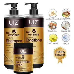 Professions Collagen Shampoo And Conditioner Mask Nourishing Repair Damage Fluffy Treatment Luxury Hair Care Set