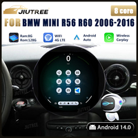 11,7 pulgadas Android 14 para BMW Mini Cooper R56 R60 2006-2016 reproductor Multimedia de Radio para coche AUTO Audio Carplay navegación GPS