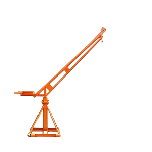 Opération manuelle Mini grue mobile Petite grue de sol portative 200kg 300kg 500kg 800kg 1000kg Moteur personnalisé fourni 80 - Product Image 1