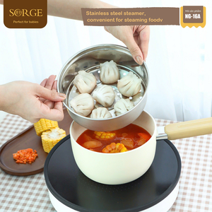 Collection d'ustensiles de cuisine pour aliments biologiques pour bébés Design mignon en métal pour les repas faits maison pour bébés - Product Image 6