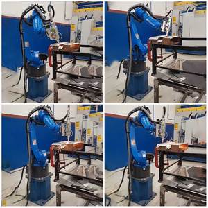 Swanti tự động <span class=keywords><strong>6</strong></span> trục cánh tay <span class=keywords><strong>robot</strong></span> 3D cắt khắc máy laser cho tất cả các vật liệu kim loại khắc máy móc với <span class=keywords><strong>Robot</strong></span> - Product Image 5