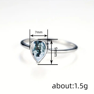 Nuovo Anello in Stile Cinese con Texture a Goccia d'Acqua, Elegante Fascia Vintage per Qipao, Accessorio per Feste e Outfit Quotidiani - Product Image 4