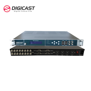 Diggicast ทั้งหมดในหนึ่ง24ช่อง HD ถึง24 ISDB-T โมดูเลเตอร์ HD ถึง32 <span class=keywords><strong>QAM</strong></span> <span class=keywords><strong>Modulator</strong></span> กับ http HLS RTMP RTP - Product Image 3