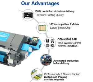 Fournisseur de cartouches de toner TN229 compatibles avec les cartouches d'imprimante Brother TN229XL TN248XL TN219 TN279 TN229 imprimante à toner blanc