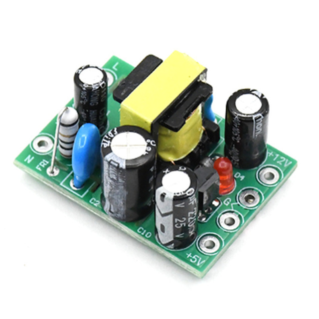 XH-M299 Switching Power Supply Module AC-DC Isolated PCB Board Input 110-220V Output 12V0.5A + 5V