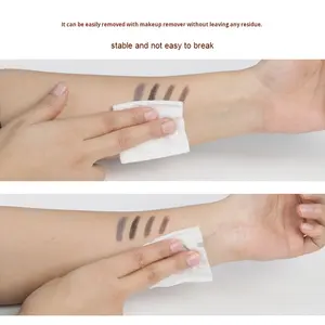 Crayon à sourcils double embout MYONLY Small Gold Bar : pointe triangulaire ultra-fine, waterproof, longue tenue et naturel. - Product Image 4