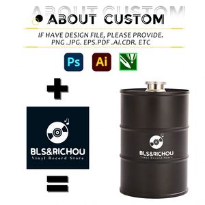 Pot à vin créatif en acier inoxydable personnalisé avec logo, pot à vin cylindrique, vente chaude, grande capacité, fût à essence, fût à vin - Product Image 3
