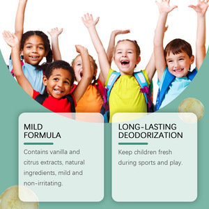 Custom 50ml Natural Herbal Body Roll-On Antitranspirante para Niños Adolescentes Sin Alcohol Seguro para Piel Sensible <span class=keywords><strong>Desodorante</strong></span> Líquido - Product Image 3
