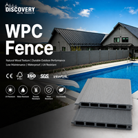 Panneau de clôture de jardin WPC 160x20mm, imperméable, décoratif, écran d'intimité, respectueux de l'environnement, barrière extérieure