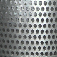Plaque perforée en acier inoxydable 304/316-Tôles métalliques à motif de trou personnalisé de haute qualité