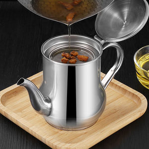 Récipient <span class=keywords><strong>de</strong></span> graisse <span class=keywords><strong>de</strong></span> bacon à long bec en acier inoxydable - Product Image 3