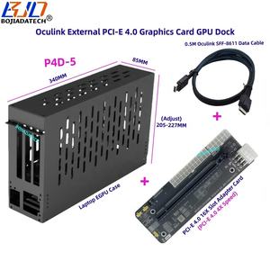 محول بطاقة رسومات خارجية جديد من المصنع يدعم Oculink مع منفذ PCI-E 4.0 16X وعلبة EGPU للحاسوب المحمول تدعم وحدة تغذية طاقة صغيرة 1U FLEX - Product Image 4