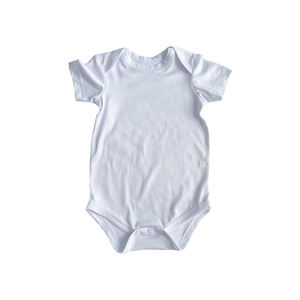 Ropa de Bebé Personalizada de Poliéster, Pijamas de Bebé para Sublimación, Mameluco de una Pieza, Mameluco de Bebé 100% Poliéster Liso para Sublimación - Product Image 6