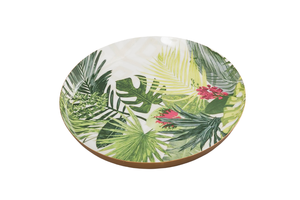 Outils de salade noire antique Nouveau plateau de service de nourriture en métal coulé avec élégant plateau décoratif de table personnalisable en argent plaqué - Product Image 4