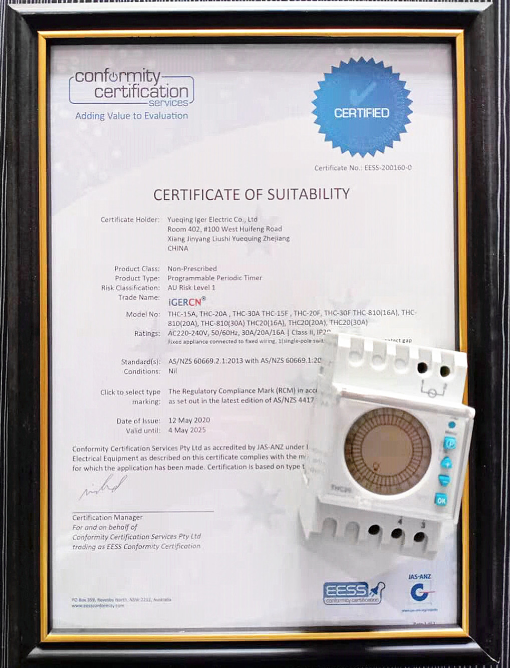 220-240VAC 30amp цифровой таймер переключатель THC20-2C 30amp задняя подсветка ЖК-дисплей программируемый периодического таймер управления таймера