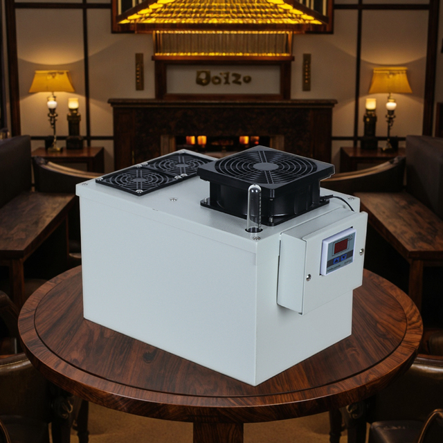 YOTREE Cigar Cabinet Humidifier Electric Stainless Steel 10L Water Tank Cigar Moisturizer Humidity Control Portable Household