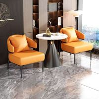 Ensemble table et chaises modernes pour bureaux commerciaux, hôtels, salons de beauté, espaces lounge, bureaux de vente, cafés et salles de réunion