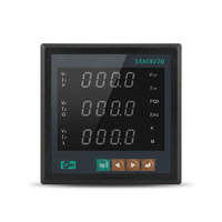 Meter Energi Tiga Fasa untuk Rumah Tangga, Industri, IoT, Telekomunikasi, Input CT PT, RS485 Modbus, Panel Mount, kWh Meter