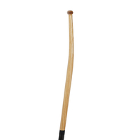 Pagaie de canoë à outrigger en bois ultraléger et en fibre de carbone de taille personnalisée Neokudo, pagaie à manche courbé OC