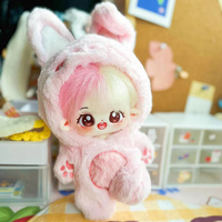 Douze constellations petits enfants mignon en peluche anime bébé coton poupée fille vêtements faits à la main poupée en peluche kawaii poupées coton